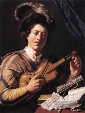  Jan Kunst - der Violinen Spieler Jan Lievens